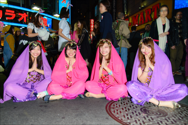 【スクープ】渋谷ハロウィン前夜、すでに仮装が多数出現! 今年の仮装レベルは?の画像3