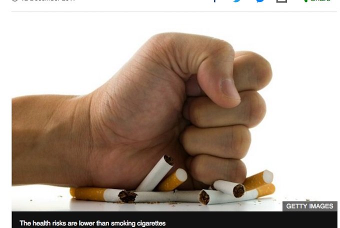 iQOSなど電子タバコの有害性が未知すぎる！ 従来のタバコとの差と健康リスクをBBCが報じる！の画像1