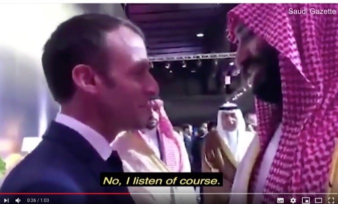 仏マクロンがサウジ皇太子に激おこで詰め寄る衝撃映像が流出!「おまえさ、オレの話を聞いてねえじゃんかよ」の画像2