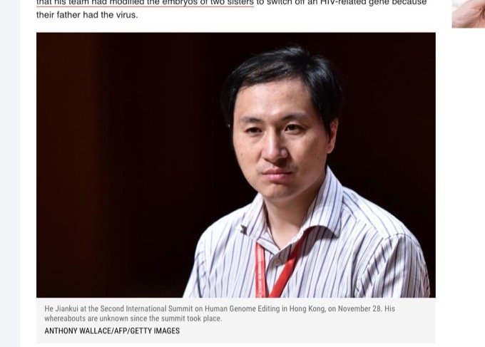 世界初「ゲノム編集ベビー」の中国人科学者が行方不明! 拉致か、逃亡か…研究の虚偽疑惑も浮上!の画像1