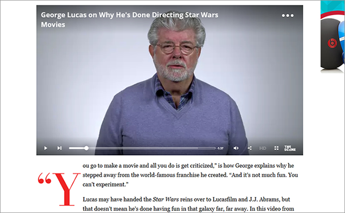 ジョージ・ルーカスが『スター・ウォーズ』シリーズ降板の理由を暴露! あの企業との確執が原因だった?の画像1