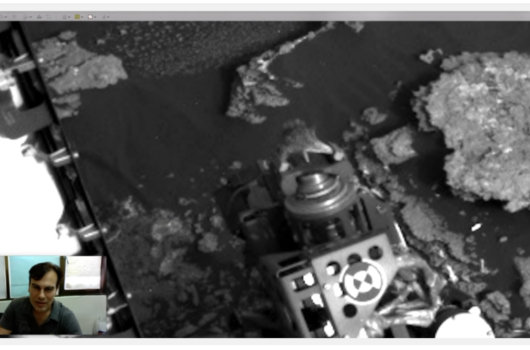火星探査機にしがみつく生きたトカゲが激写される! 研究者「100%地球外生命体」の画像1