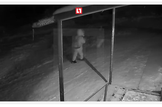 【閲覧注意・極寒の狂人】ロシアの通り魔が想像以上だった…! いきなり少年の首・顔を狂ったようにメッタ刺しする瞬間の画像1