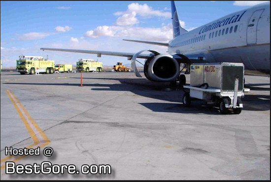 【超・閲覧注意】飛行機のジェットエンジンに巻き込まれた人間はこうなる!! 一瞬にして人肉ミンチに早変わり… 映画の話じゃない!の画像1