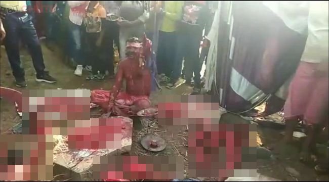 【超・閲覧注意】人肉マーケットの極秘映像が流出! 生首、切断された手足… 地獄の光景はリアルかフェイクか?=インドの画像1