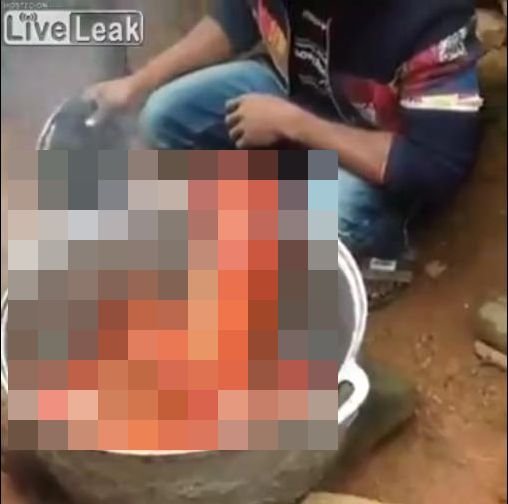 【閲覧注意】バラバラ死体を鍋でグツグツ煮込む衝撃カニバリズム映像! 客に人肉を提供したレストランの噂との関連は!?の画像1