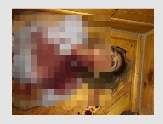 【超・閲覧注意】泥酔したサイコパス夫の凶行! 隣人夫婦を銃殺、妻と無理心中… 雪が血に染まる凄惨な現場映像が流出!=露の画像2