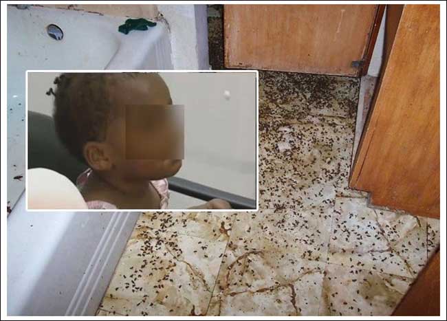 驚愕! 母の死後にトイレの水とまさかのアレを食べて3週間生き抜いた4歳の少女の画像1