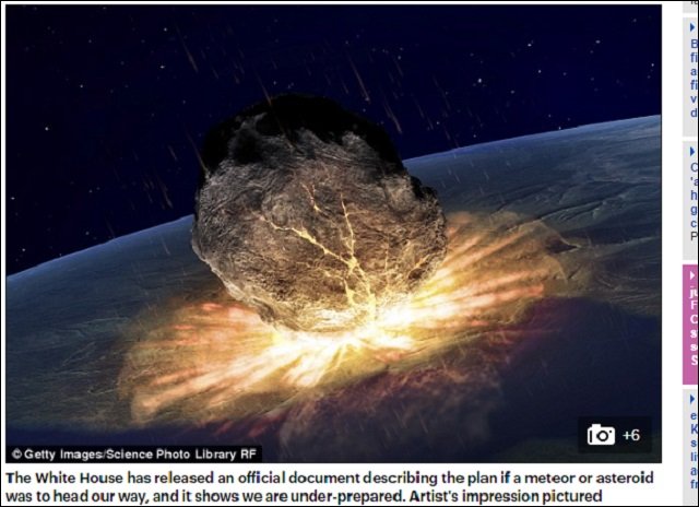 NASA、巨大隕石「2017AG13」超接近に24時間前まで気づかず！前触れなき人類滅亡は「ある」の画像1