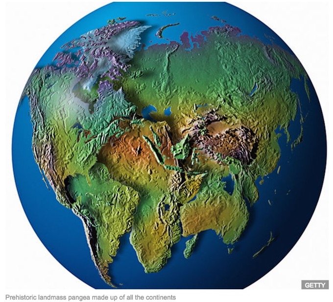 超巨大「新・パンゲア大陸」が登場する!?  地質学者「日本側の4つの大陸が衝突するのは不可避」の画像3