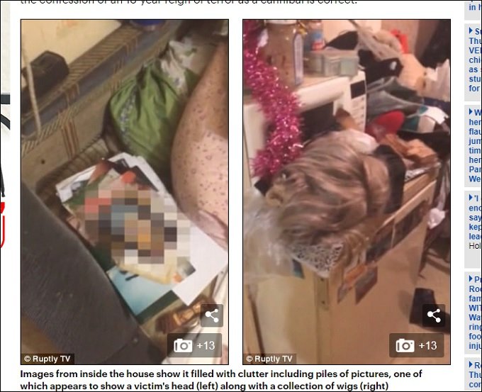 【閲覧注意・速報】ロシア「人肉食夫婦」事件全貌&モロ画像! 冷蔵庫の人肉片、死体の塩漬け、生首オードブル… 史上最悪のカニバリズム地獄の画像3