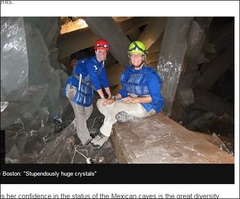 クリスタルの洞窟から未知の微生物が出現、5万年ぶりに復活! エサは鉄とマンガン、理学博士が緊急解説=メキシコの画像2
