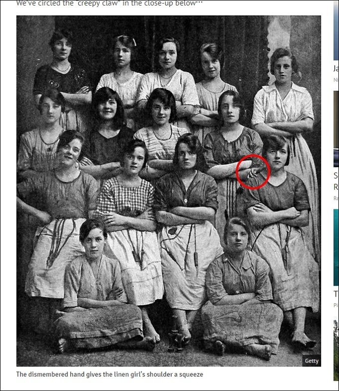 少女の肩に幽霊の手がクッキリ! 116年前の心霊写真に衝撃広がる=英の画像2
