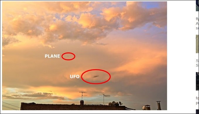 元空軍少佐が告発したUFO頻出地区で戦闘機を猛追するUFOが激写される! 3つの窓までハッキリの画像1