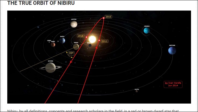 【人類滅亡】2015年12月に惑星X(ニビル)が地球に衝突か?証拠映像も激写される!!の画像1