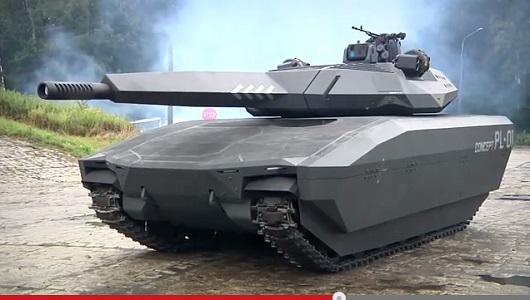近未来のステルス戦車「PL-01」がスゴい!!　センサーと特殊タイルで変幻自在に姿を変える!?の画像1