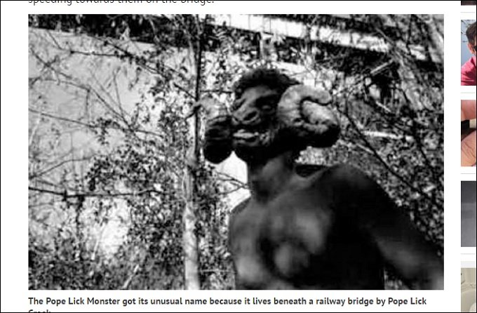 UMA「ヒツジ男」を追っていた女が死亡!! 鉄道高架橋下に潜む悪魔＝アメリカの画像1