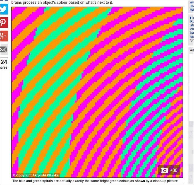100％ひっかかる超話題の錯視画像「この図はいくつの色で描かれている？」 の画像3