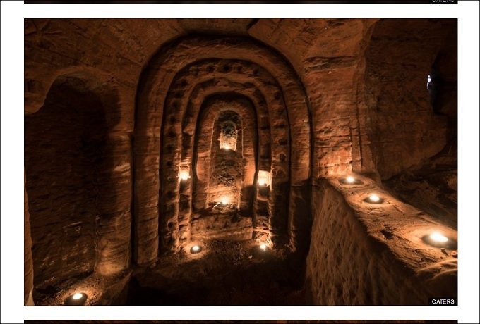 「ウサギの穴」を抜けたら、謎の巨大神殿が広がっていた! 超神秘的空間が公開される!=イギリスの画像4