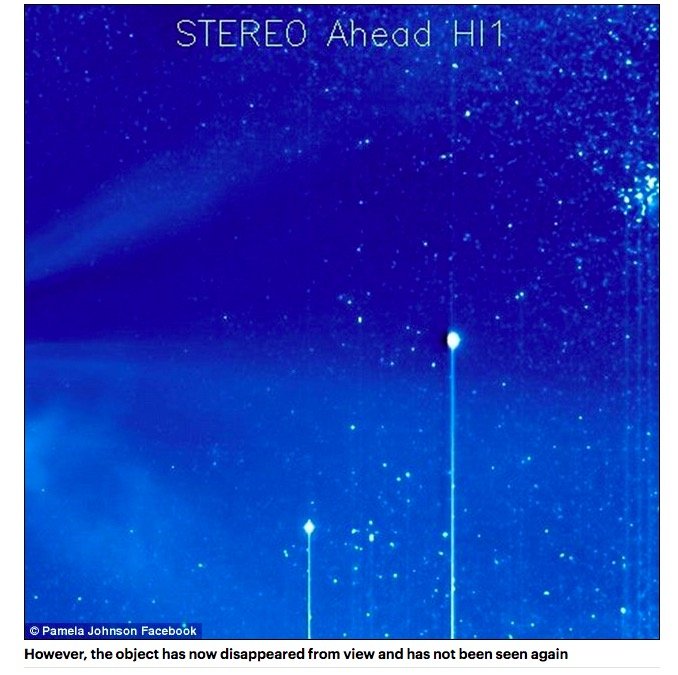 太陽の近くでウルトラストレートビームをぶっ放す2機のUFOが激写される?NASAが公開直後に写真取り下げる疑惑の対応の画像2