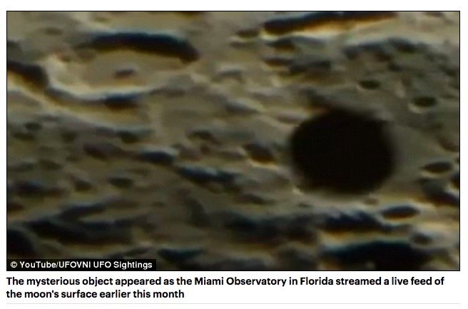 【衝撃映像】月面をヌルヌルと通過するUFOを米天文台が激撮! 専門家「彼らはバイオメカニズムに精通している」の画像1