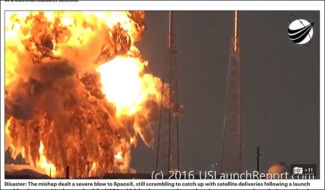 【衝撃映像】スペースXのロケット爆発にUFO関与か？攻撃される瞬間と、裏で渦巻く陰謀とは？の画像1