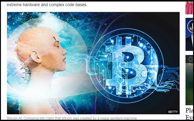 ビットコイン開発者「サトシ・ナカモト=AI説」が浮上! 仮想通貨は悪いAIが創造した人類支配ツール!の画像1