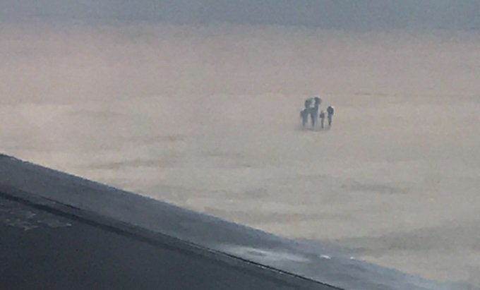 雲の上で「天使の6人家族」がクッキリ激撮される! 上空1万mでピクニックか、専門家「UFOの触手かも」の画像2