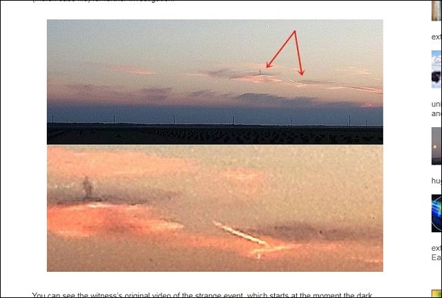雲の上に黒い天使が出現、姿を変えて謎の物体を発射!やはり雲の上には何か が棲んでいる?=カナダの画像4
