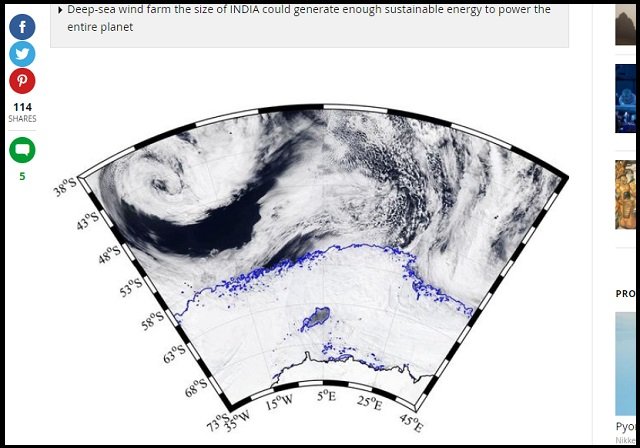 南極のド真ん中に超巨大穴「ポリニヤ」(4万平方km)が出現! 形成から消滅までのメカニズムが不明、科学者困惑「宇宙人基地の可能性」の画像2