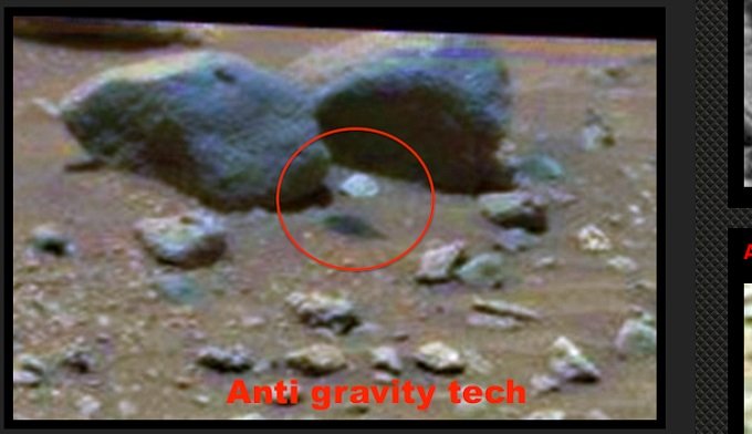 火星で浮遊する「反重力岩」をNASA探査機が激写? 専門家「間違いなく飛行している」、UFOパーツの可能性もの画像2
