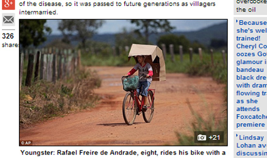 太陽に襲われた村　―　人口800人のブラジルの農村で今、起きていることの画像1