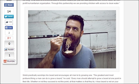 髭ラーメンって、コレどうなってるの?髭アートで世界を沸かせる男の作品が凄い!の画像2