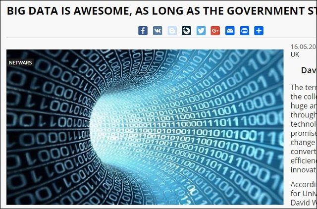 政府によるビッグデータ利用が招く2つの恐ろしい未来とは? 経済学者が指摘、社会は闇に堕ちる!の画像2