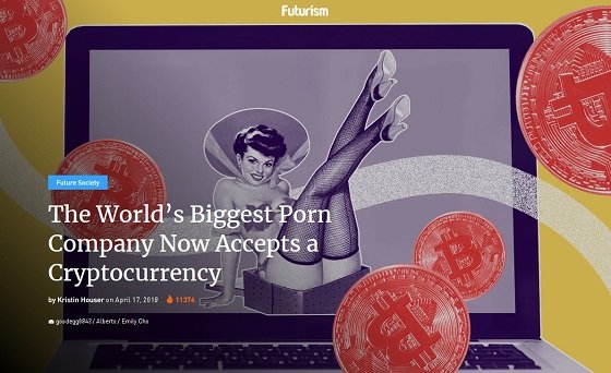 世界最大のポルノサイトが仮想通貨「verge」に対応、アクセスしてみるとびっくり！ ポルノ業界が急激に進化中！の画像2