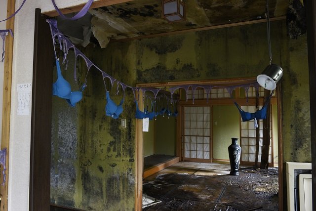無数のブラジャーが吊るされた「ブラ寺」に潜入! 五寸釘を刺されたリカちゃん人形も…怨念廃墟の真相とは!?の画像6