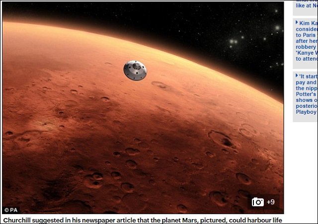 チャーチルが「宇宙人の存在」を確信していた証拠メモが発覚 !「火星と金星にいて…」【ガチ】の画像2