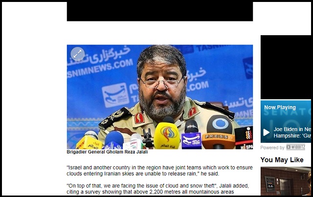 「イスラエルが雲を盗んでいる!」イラン准将が会見で爆弾発言! 気象兵器乱用に元大統領もブチ切れ!の画像2