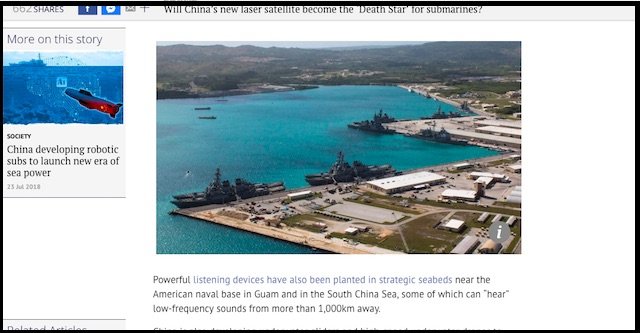 中国が不可能レベルの「殺人ビーム衛星」を開発中! 海中が透明になる…日本の潜水艦も瞬殺、南シナ海制圧へ!の画像4