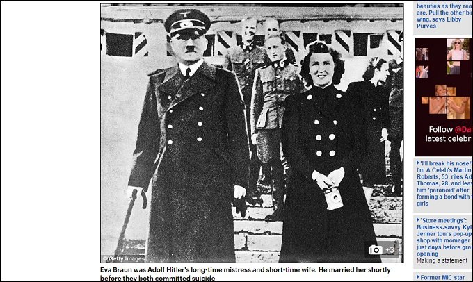 ヒトラーの愛人エヴァ・ブラウンの全裸ヌード写真が2枚も流出！ 胸を突き出し、満面の笑み…変態総統が撮影か!?の画像1