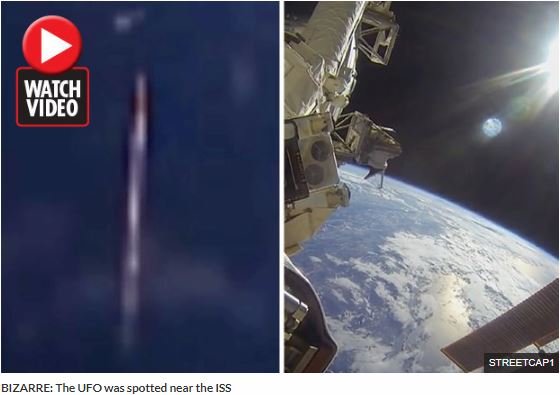 ISSが宇宙空間で「早歩きの人（ファストウォーカー）」を激撮！ 地球に向かう謎の爆速UFOの正体とは？の画像1