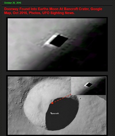 Google Moonが謎の真四角なゲートを激写? UFO地下基地への入り口としか思えない形状に驚愕!の画像1