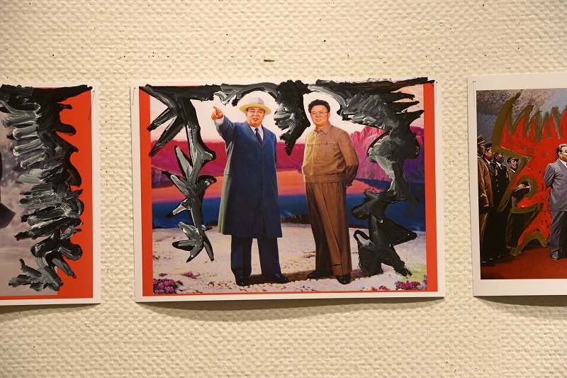 大北朝鮮帝国展「切断芸術」が首領様をぶった切る！ 「1000年残るモニュメント」「芸術理論なんか糞食らえ！」（現代美術家・生須芳英）の画像6