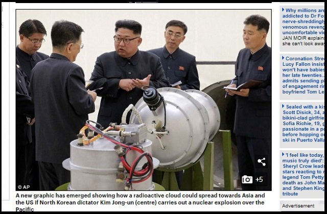 北朝鮮が水爆実験すると10日後に日本終了が判明! 出血、がん、脱毛、嘔吐…「核の雲」はこうして拡大する!【緊急警告】の画像4