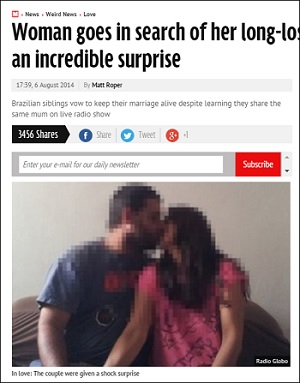 生き別れた父と娘が、禁断の愛に溺れ…!! 世界のヤバすぎる近親婚4選の画像2
