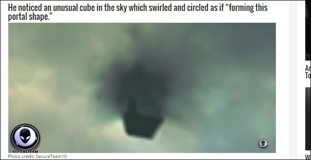 鮮明すぎる漆黒のUFOが激写される!あまりにも人工的な形状に専門家も本物と太鼓判=アイルランドの画像2