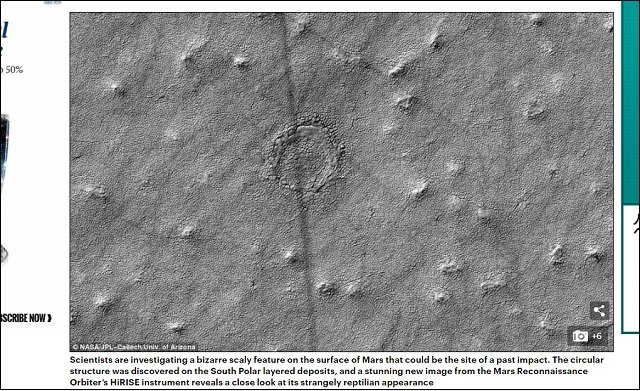 火星で「カークーンの大穴」そっくりの謎の巨大穴をNASAが激写! 科学者も困惑、巨大生物の巣か?の画像3