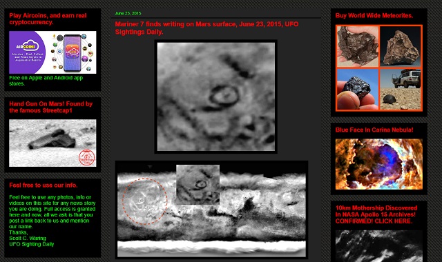 月と火星の地表に数字「58」が刻まれていた、グーグルアースで発覚! 編集部も座標確認、専門家「宇宙人の伝言」の画像4
