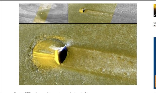 NASAが火星に墜落した巨大UFO(130m)を激写! NASA公式見解にUFO研究家が反論「クラッシュした機体か宇宙人基地の入口」の画像3