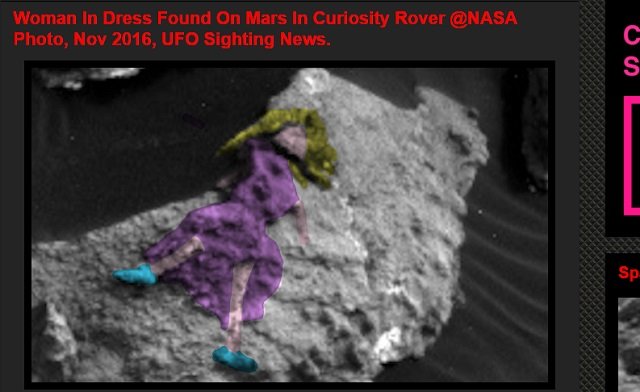 火星で「ブロンド少女の遺体」が発見された! オッパイがずれたヒト型エイリアンか?の画像2